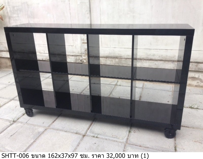 黑色玻璃展示柜