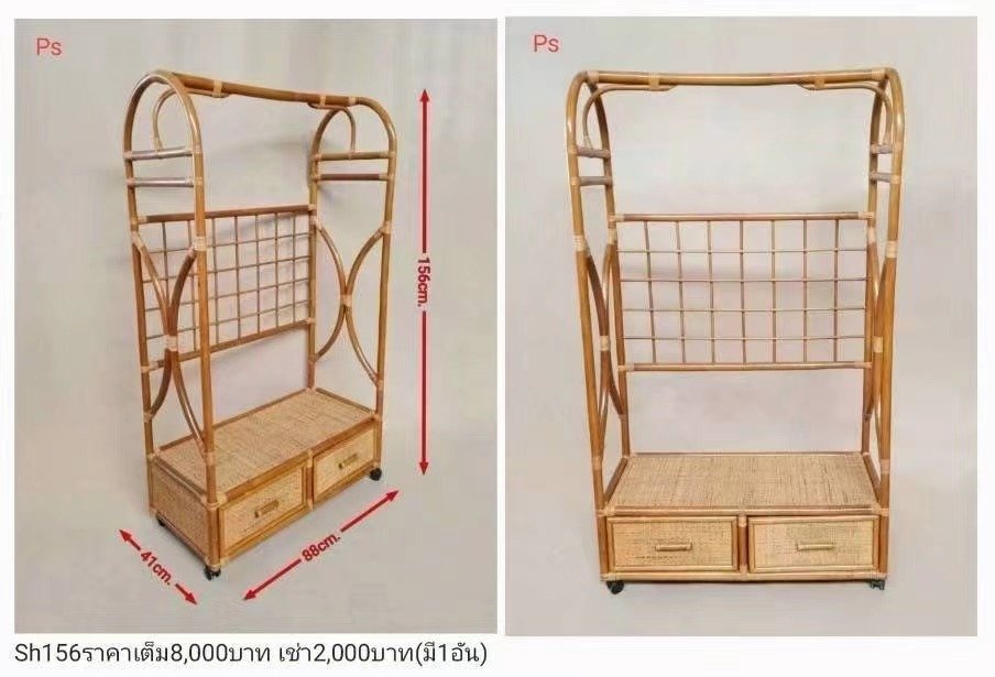 竹制置物架