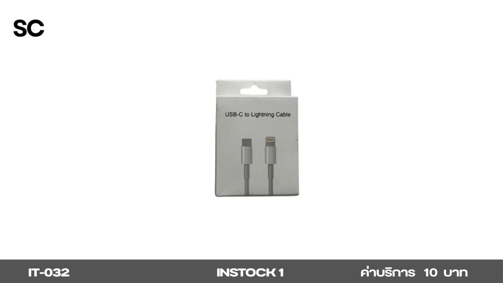 USB-C to Lightning Cable