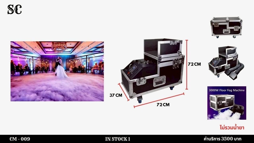 3000W Floor Fog Machine