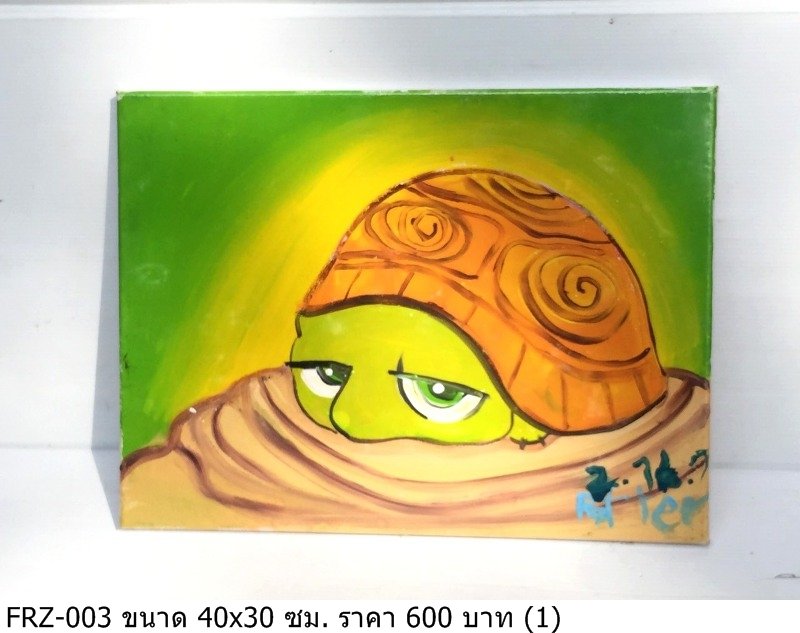 龟壳人像画